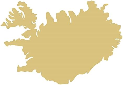 İzlanda Kesme Bitmemiş Ahşap Ev Dekor Tatil Nokta Kapı Askı MDF Şekli Tuval Tarzı 1 (24)
