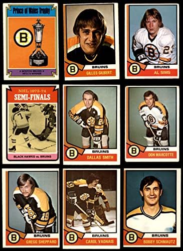 1974-75 O-Pee-Chee Boston Bruins Takım Setine Yakın Boston Bruins (Set) VG / ESKİ Bruins