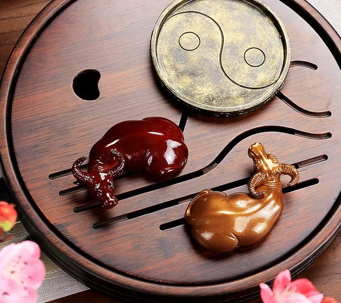 XİALON 11.5 cm Renk Değiştirme İnek Çay Pet Yaratıcı Çay Oyun Kung Fu Çay Seti Çay Töreni