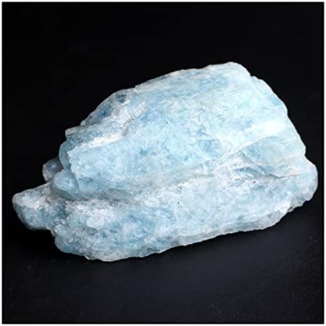 ZYM116 Doğal Mavi Kaba Akuamarin Kristal Ham Ezilmiş Taş Şifa Numune Mineral Takı DIY Ev Dekorasyon Akvaryum Eve Taşınma
