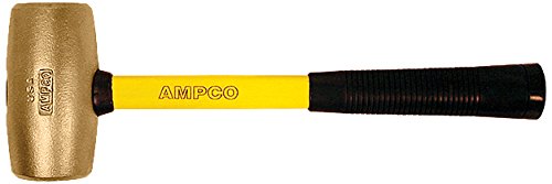 Ampco Safety Tools M-2FG Tokmak, Kıvılcım Çıkarmayan, Manyetik Olmayan, Korozyona Dayanıklı, 4 lb, 15 OAL