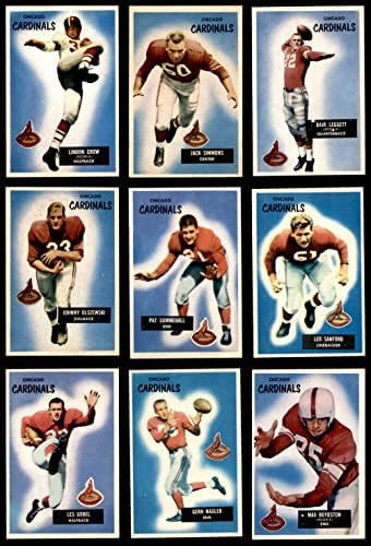1955 Bowman Chicago Cardinals Takım Setine Yakın Chicago Cardinals-FB (Set) ESKİ/MT Cardinals-FB