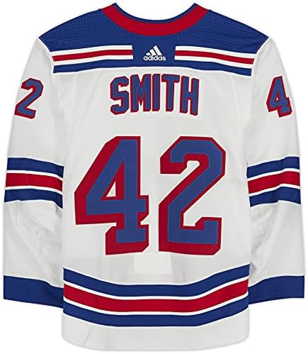 Brendan Smith New York Rangers Oyunu-24 Şubat-3 Nisan 2021 Tarihleri Arasında Oynanan Maçlarda Giyilen 42 numaralı