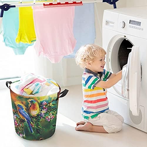 FoDuoDuo çamaşır sepeti Animal3 çamaşır sepeti Kolları İle Katlanabilir Sepet Kirli giysi saklama Çantası Yatak Odası,