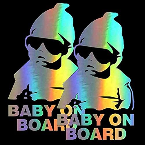 Araba için HungMieh Baby on Board Çıkartmaları, Bebek Güvenliği Araba İşaretleri, Arabalar için Baby on Board Çıkartmaları,