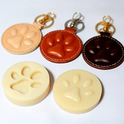 tasarımcı deri el sanatları köpek kedi pençe anahtar teslim dekorasyon modelleme plastik kalıp kalıp kesme plastik
