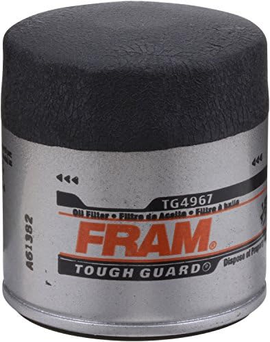 FRAM Tough Guard TG4967 - 1, 15K Mil Değişim Aralığı Binek Otomobil Spin-On Yağ Filtresi