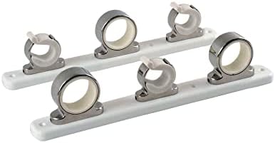 TACO Metals 3 Çubuklu Paslanmaz Çelik / Delrin Çubuk Askı Rafı