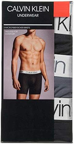 Calvin Klein Erkek Mikrofiber Boxer Külot 3'lü Paket