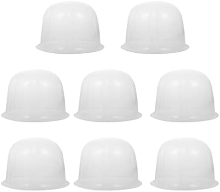 Amosfun kovboy şapkası Tutucu Şapka Tutucular 8 Adet Kap Gösteren Standı Plastik Kapaklar Tutucular Taşınabilir Şapka