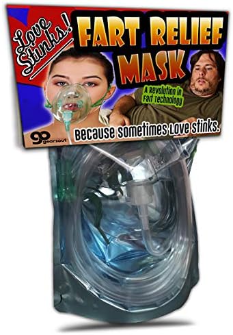 Dişliler Aşk Kokuyor Osuruk Kabartma Maskesi-Osuruk Hediyeleri-Kadınlar için Komik Hediyeler-Komik Gelin Duşu Hediyeleri-Oksijen