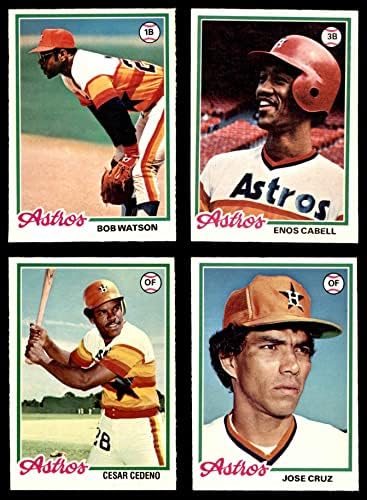 1978 O-Pee-Chee Houston Astros Takım Seti Houston Astros (Set) ESKİ / MT Astros