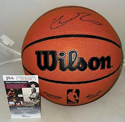 Evan Fournier New York Knicks imzalı NBA Basketbol Topu imzalı 3 JSA İmzalı Basketbol Topu