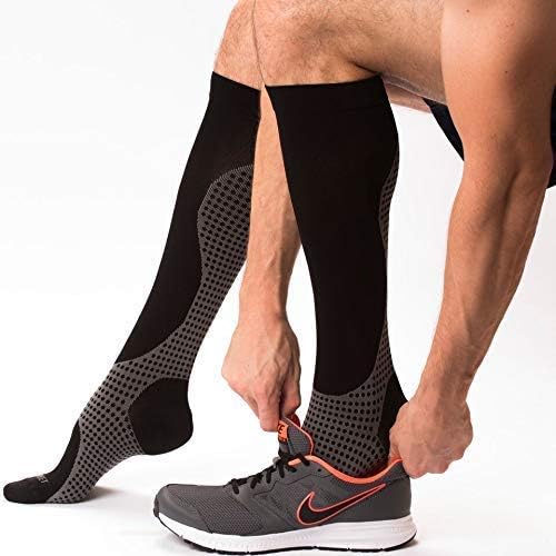 Ayaklarımı Tedavi Et WomKnee için Yüksek Sıkıştırma Çorapları Kadınlar ve Erkekler için Yüksek Sıkıştırma Çorapları,15-20