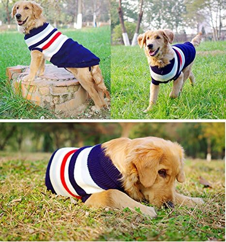 Gaorui Köpek Giysileri Kazak Ceket Köpek Yelek Kış Ceket Sıcak Köpek Giyim Orta Büyük Köpekler için
