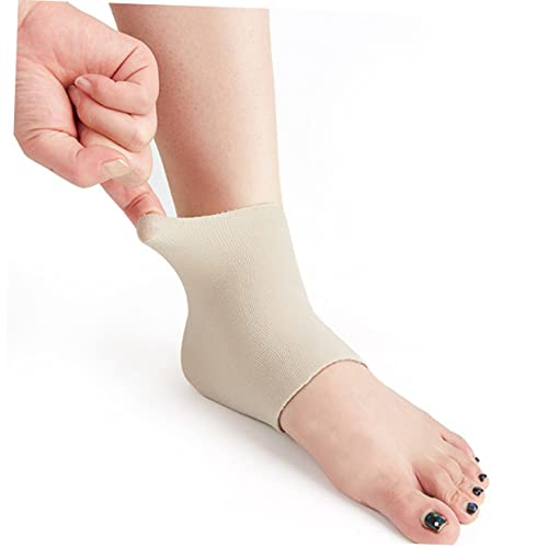 Healeved 2 adet Topuk Kapak Topuk Pedleri Kadınlar için Ayak Nemlendirici Çorap Plantar Fasiit Çorap Ayak Nemlendirici